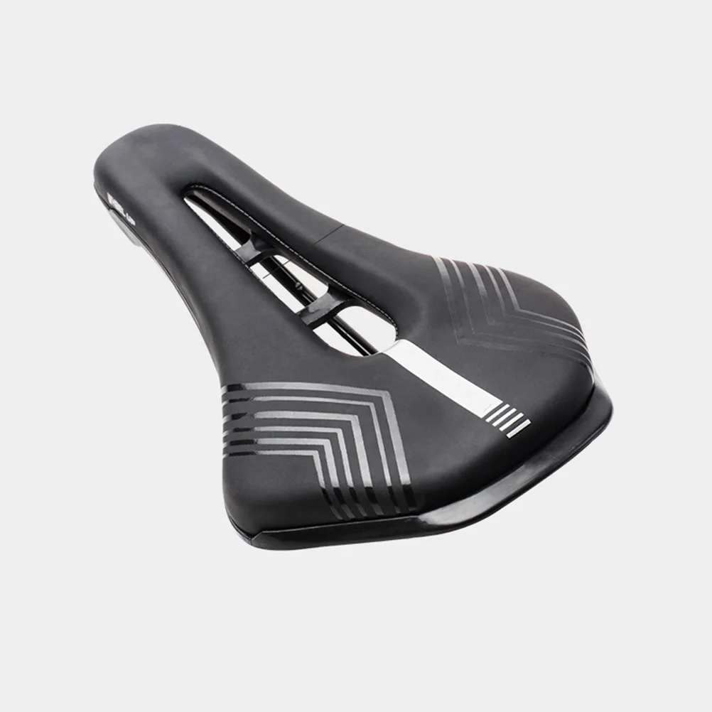 

Thickened Bicycle Saddle for Road Bike Cycling Shockproof Lightweight Comfortable Seat with Reflector Pad for Long Rides