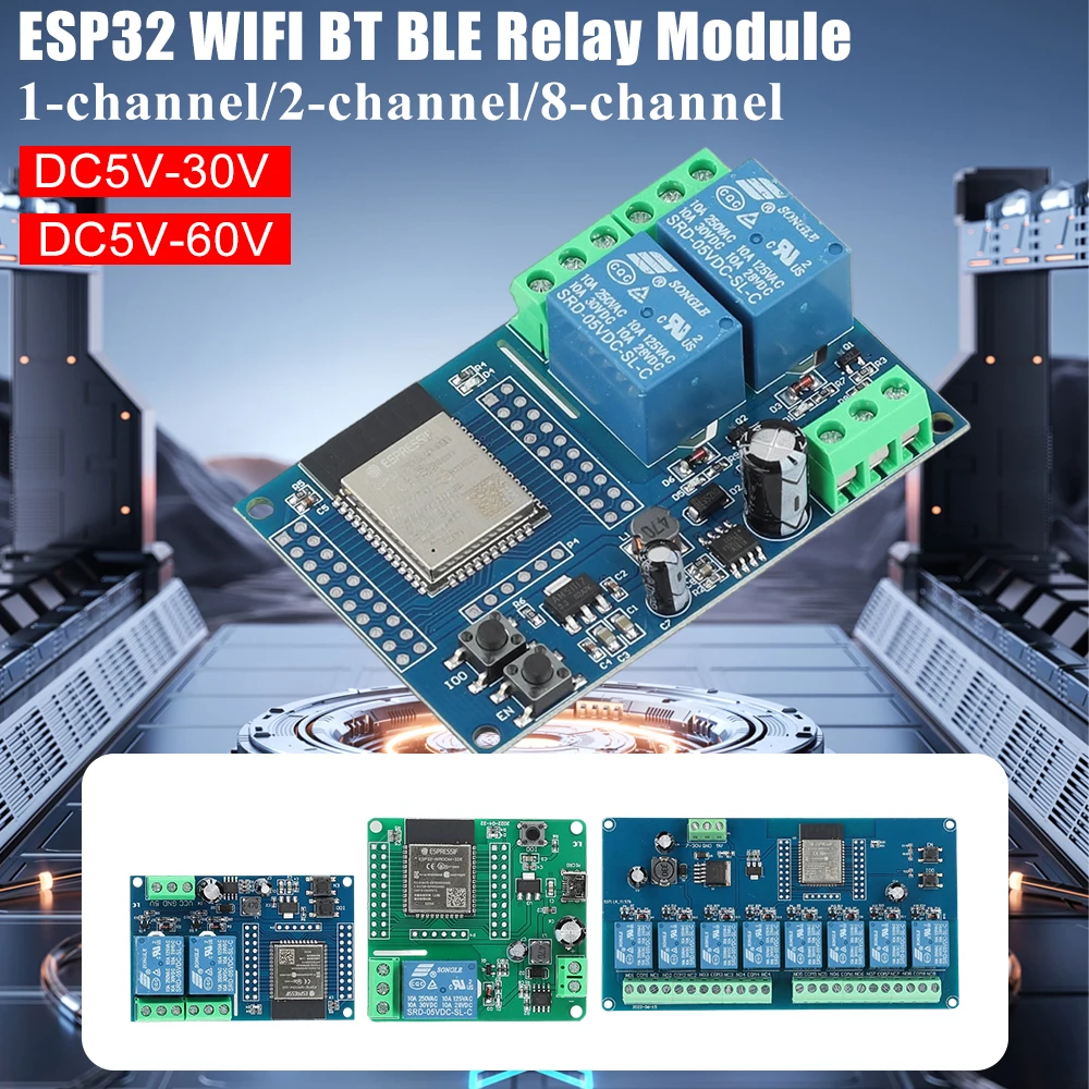 ESP32 Wifi Relay Mo…