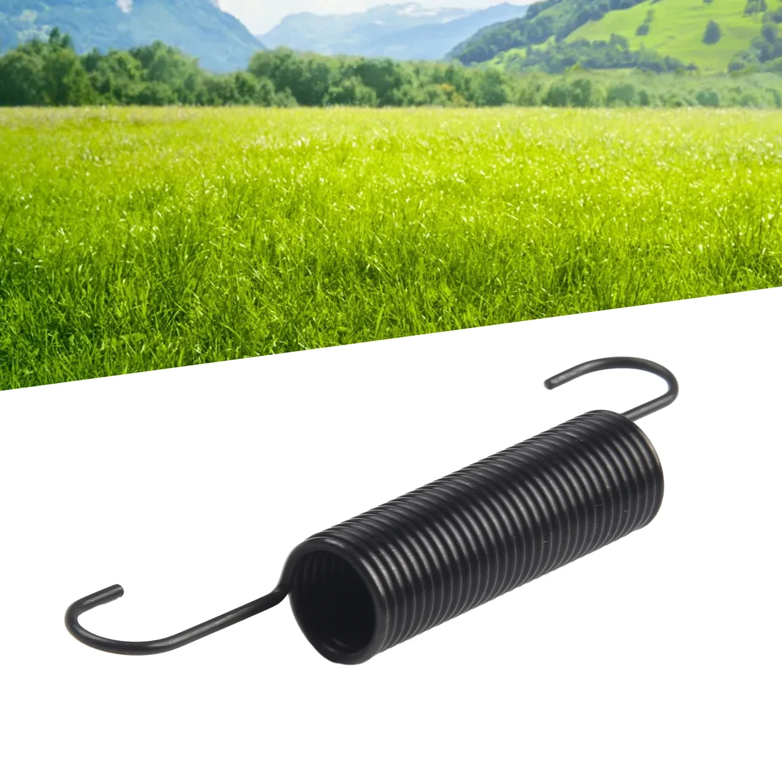 Heavy Duty Metal Idler Pulley Return Spring For Craftsman Poul An 532169022 169022 Compatible With Multiple Mower Deck Models