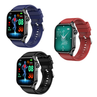 ET580 Smart Watch Blood Pressure Blood Oxygen Heart Rate Sleeping Sports IP68 Waterproof Fitness Watch With 2.04 Inch AMOLED Scr