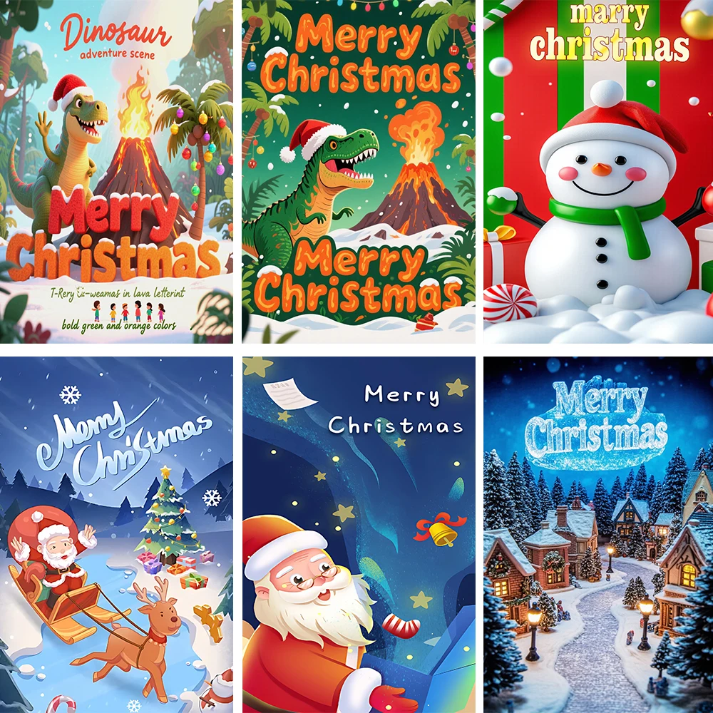 

Merry Christmas Background Photography Cloth Xmas Snowman Man Winter Banner ﻿Decoration Studio Props Open The Door Banner