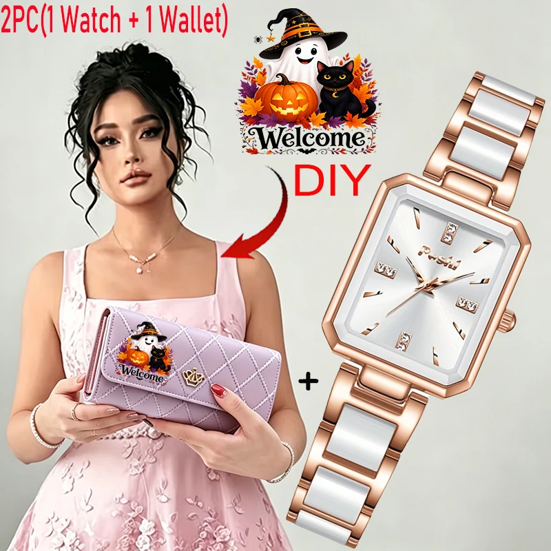 Luxury Watch Boutique - 2 Parça (1 Kuvars Saat +