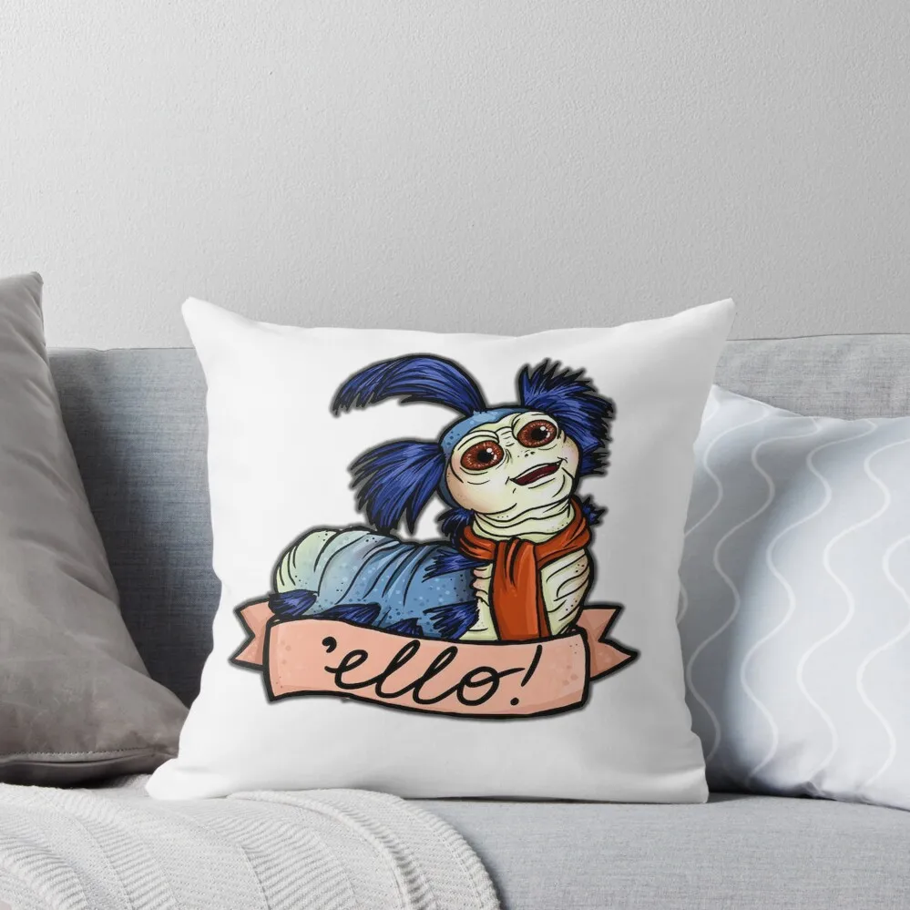 

Ello - Labyrinth Worm Throw Pillow Christmas Pillowcase Luxury Sofa Cushions Sofas Covers Cushions Cover pillow