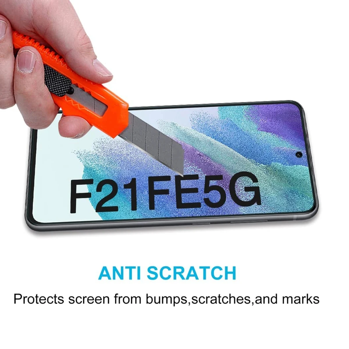 3PCS Tempered Glass for Samsung Galaxy A73 A72 A33 A51 A52S A22 A42 S21 S22 S23 Plus S20 FE S24 Ultra Screen Protectors