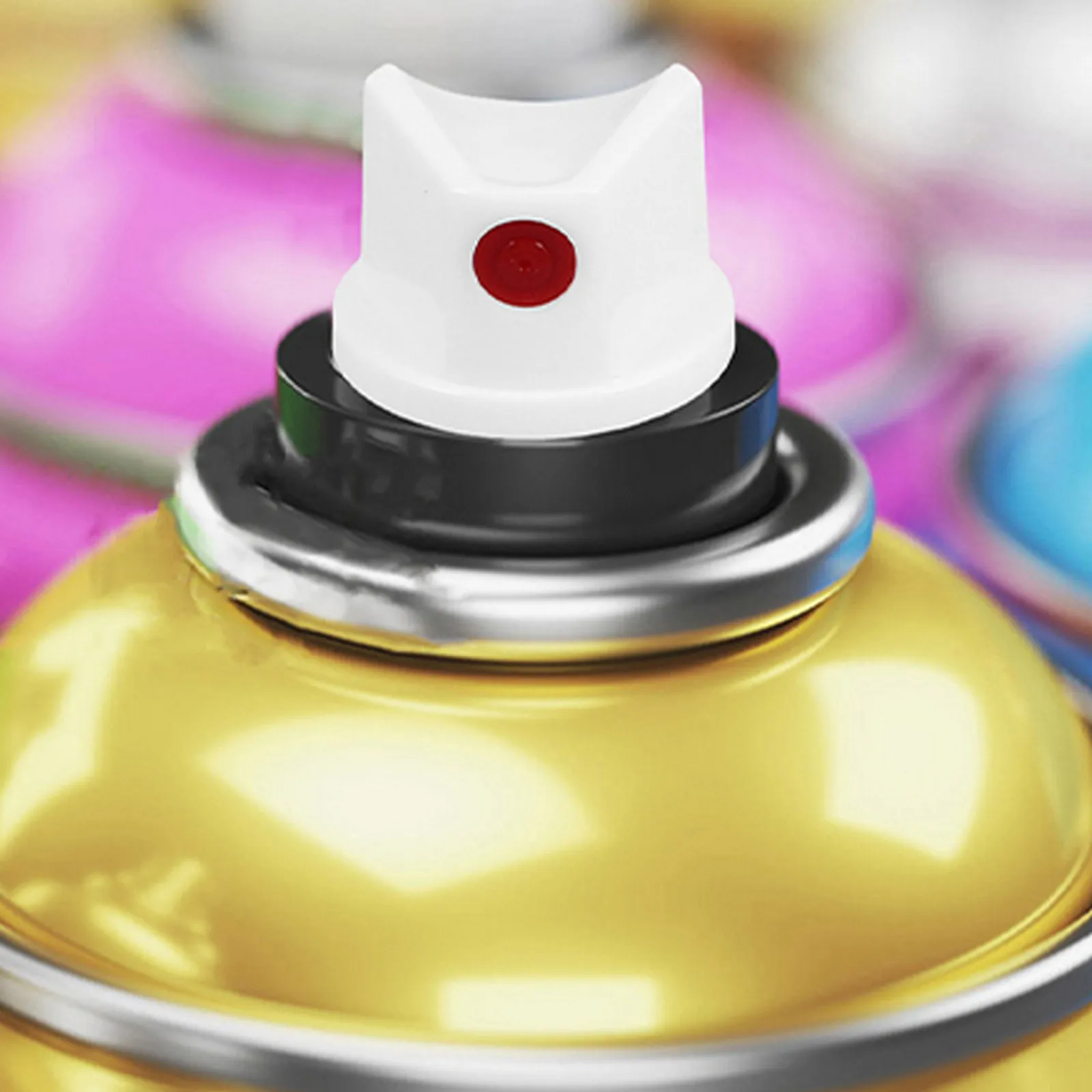 

Набор из 15 универсальных сменных насадок для аэрозольных баллончиков с водонепроницаемой кнопкой, долговечные наконечники для стрит-арта