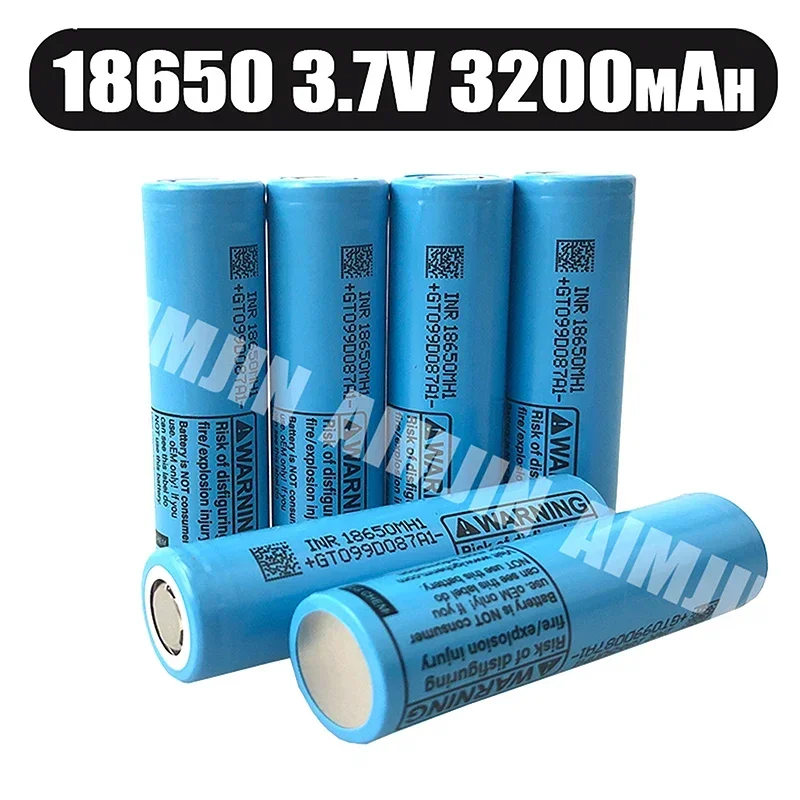 100% Original 3.7V 18650 MH1 3200mah Lithium Rechargeable Battery For Drone Power Tools Flashlight 10A Discharge