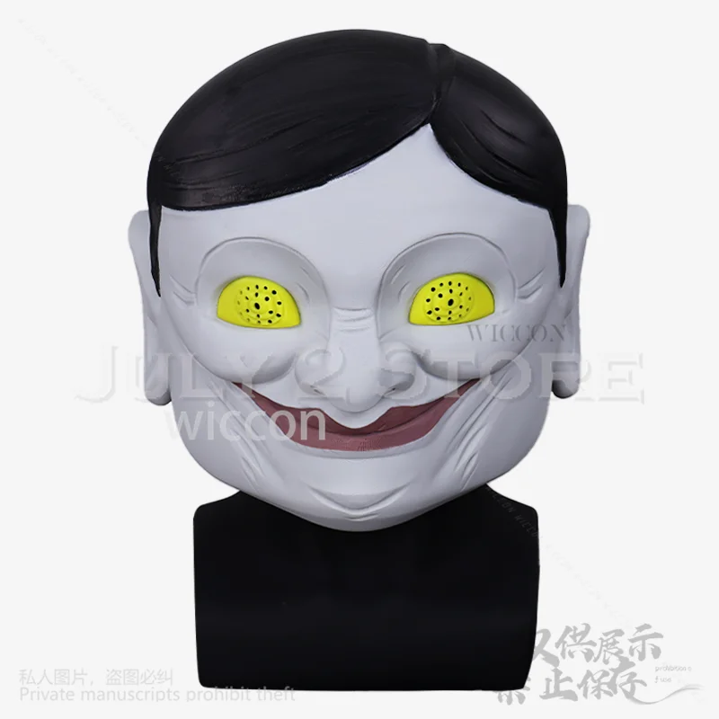 Anime DAN DA DAN Cosplay Serpo Aliens Costume Horror Mask 3D Printed Prop For Halloween Christmas Gifts Cos Dandadan Customized