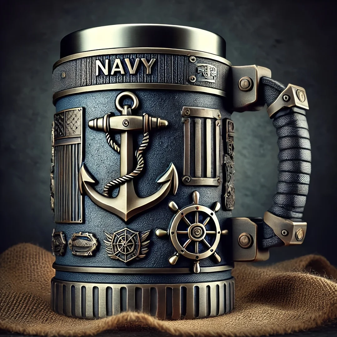 

Army 3D Mug Resin Art Military Themed Coffee Cup Handmade Novelty Gift