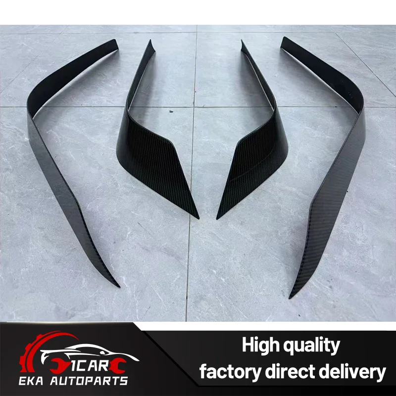 Dry Carbon Fiber B Style Wheel Arch Trim Stickers For Mercedes G-Class W465 2025 Wide Body Kit Wheel Arch Stickers W465 B Style
