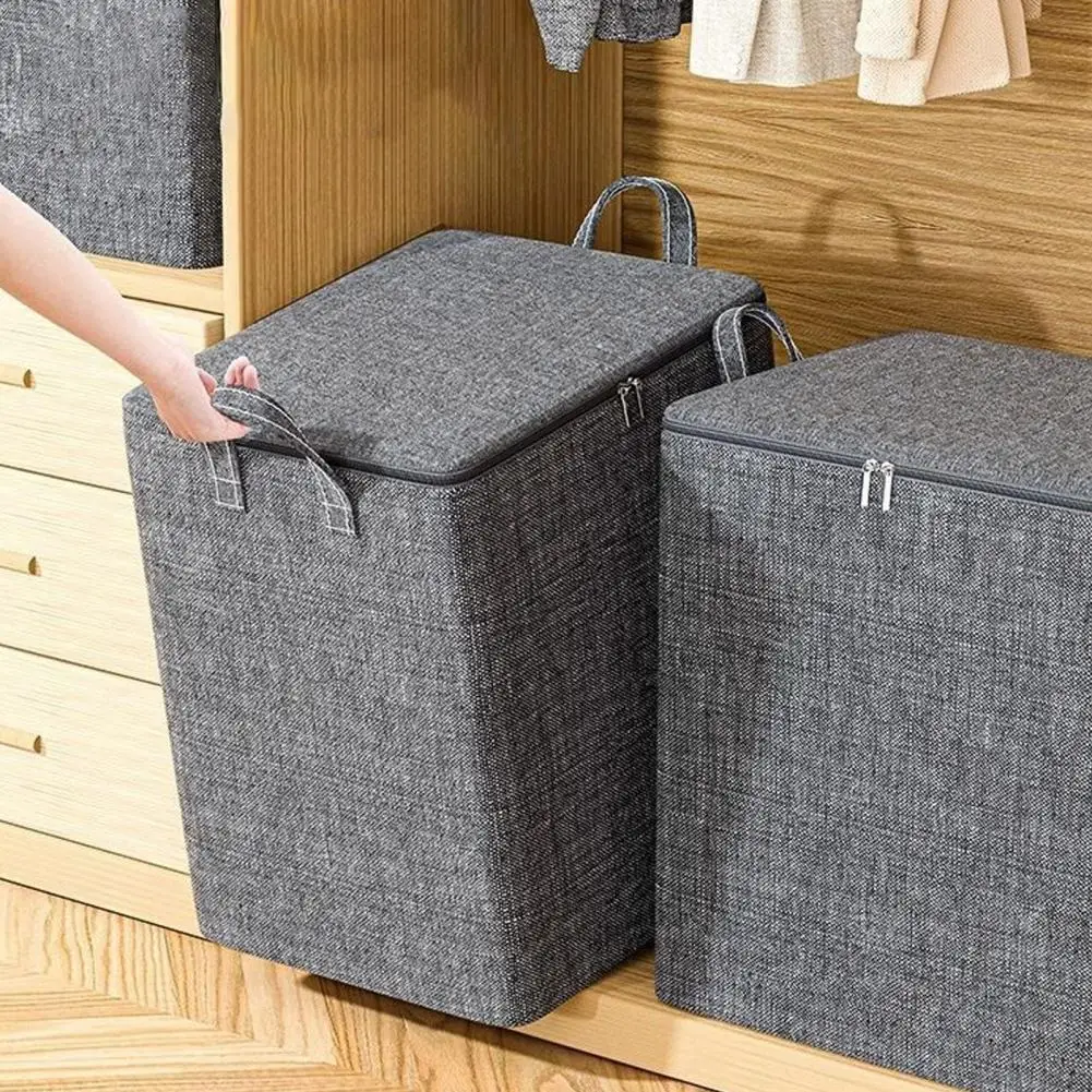 Clothing Storage Bag Space-saving Seasonal Clothes Organizer Foldable Quilt Storage Bag Closet Organizer Home Organization