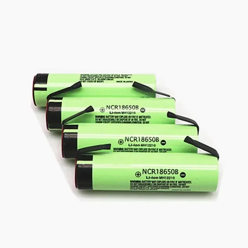 Hot Noya raye new NCR18650B 3.7V 18650 3400mAh 18650 rechargeable lithium battery + DIY nickel piece