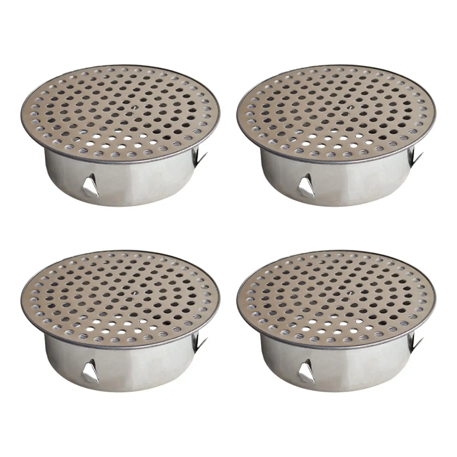 Floor Drain Cover Breathable Cap Stainless Steel Backflow Preventer Drainage Drain Cover for Toilet Laundry Kitchen Bathroom