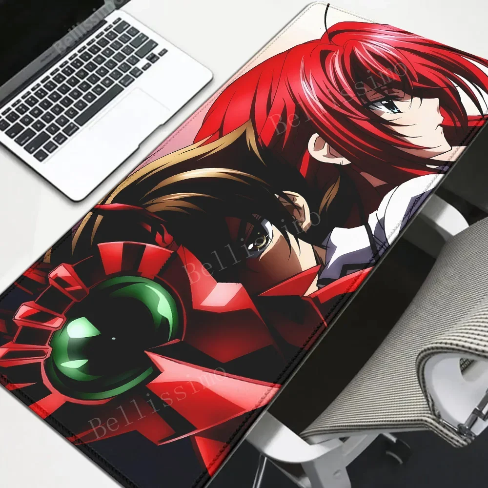 High School DxD Animation Computer Table Decoration mousepad Speed Big mouse pad Large Setup Gaming Accessories Keyboard deskmat