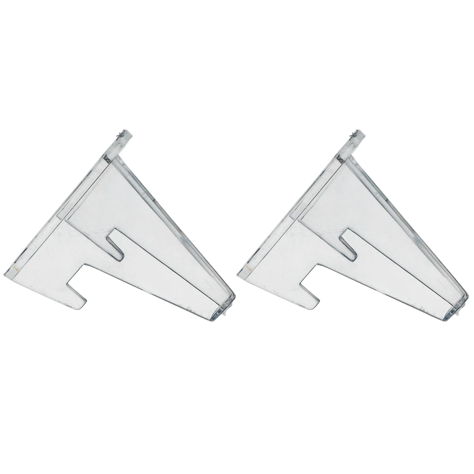 Listing Display Stand Homes Exhibitions M:5.7CM Transparent 2pcs For Usiness Cards Photos Commemorative Coin Shells