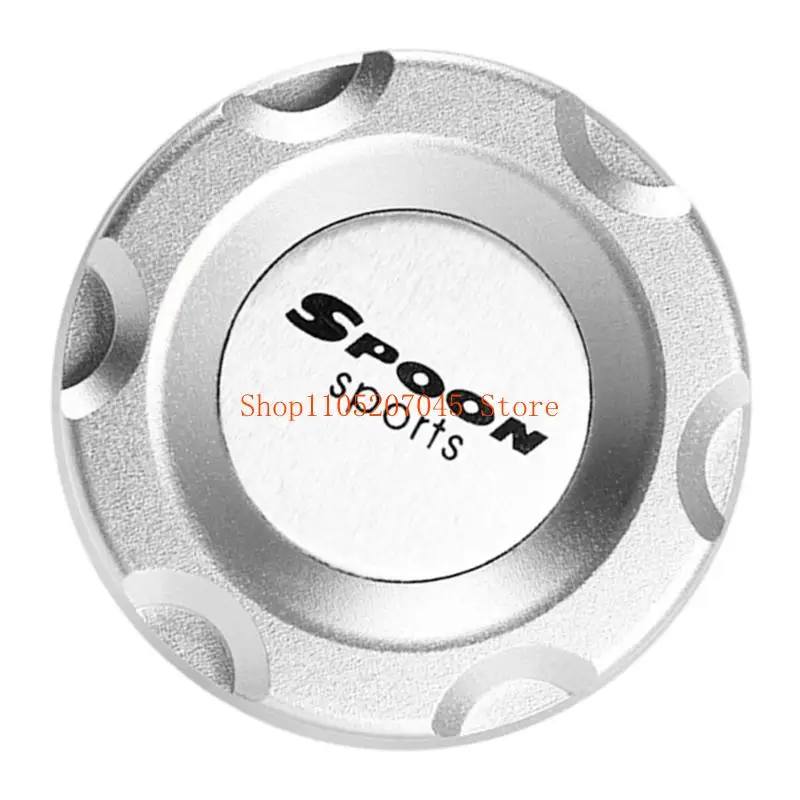 

37cd Aluminum Oil Caps Engine Filler Caps Cover Universal Automotive Modification Accessory Oil Cover