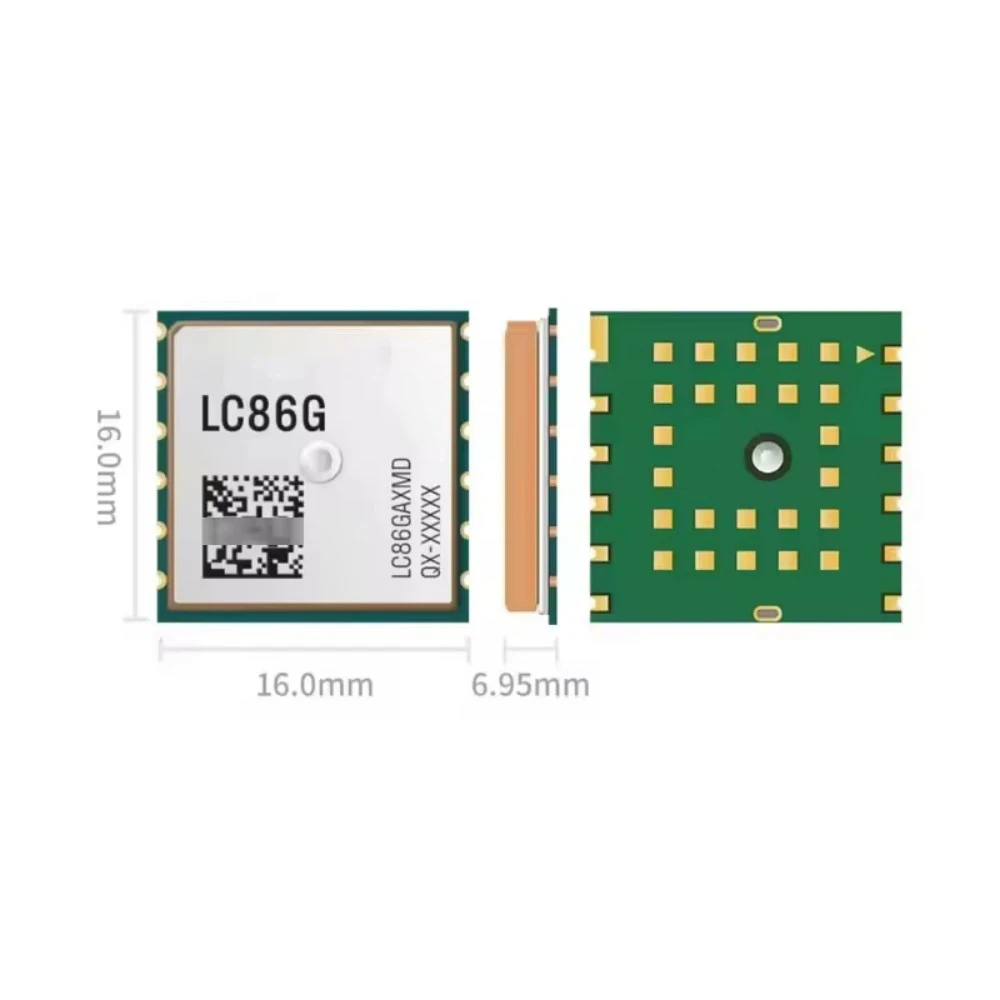 LC86G LC86GAAMD LC86GABMD LC86GLAMD GNSS Module Integrated Antenn Supports GPS GLONASS BDS Galileo QZSS Compatible With L80 L86
