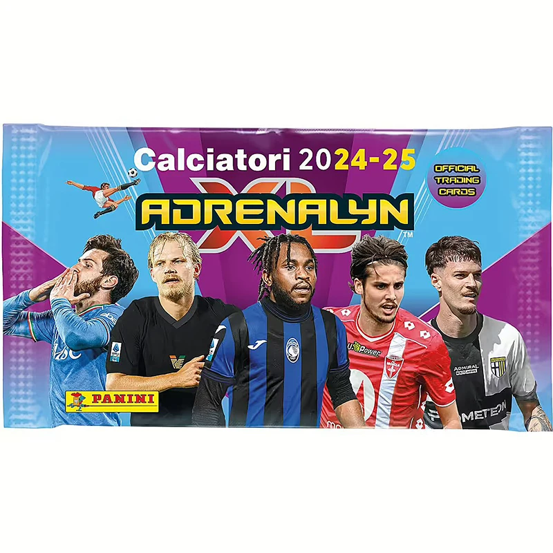 بانيني أدرينالين 2024-2025 سوبر ستارتر باك اللاعبين 24 كيس صندوق جمع بطاقة الأولاد هدية