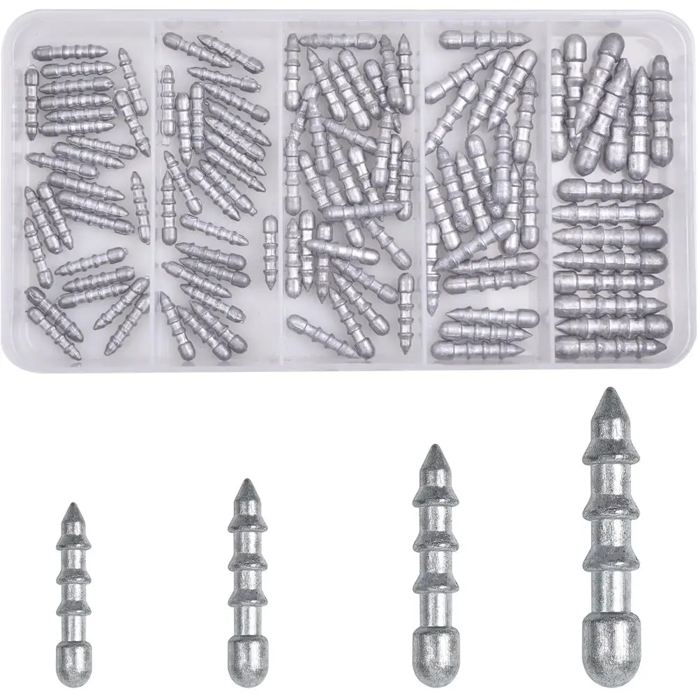 

Набор рыболовных грузил из 115 предметов с дурацкими червячными приманками для ловли окуня