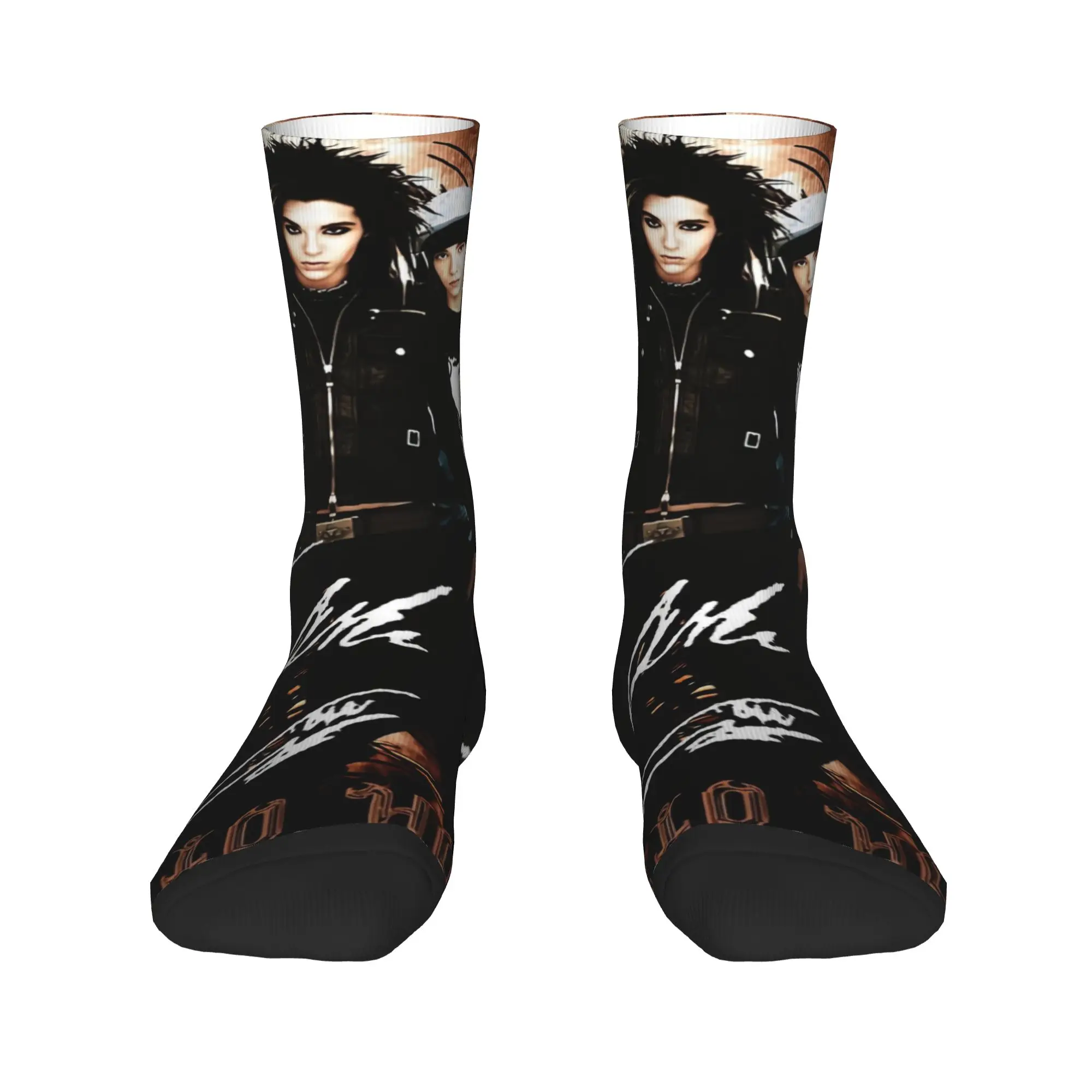 

Tokio Hotels Heavy Metal Pop Rock Dress Socks Men's Women's Warm Funny Novelty Crew Socks
