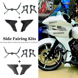 Motorcycle Side Fairing Wind Deflector Bracket Support Kits For Harley Touring CVO Road Glide ST FLTRXSTSE FLTRXSE 2023 2024