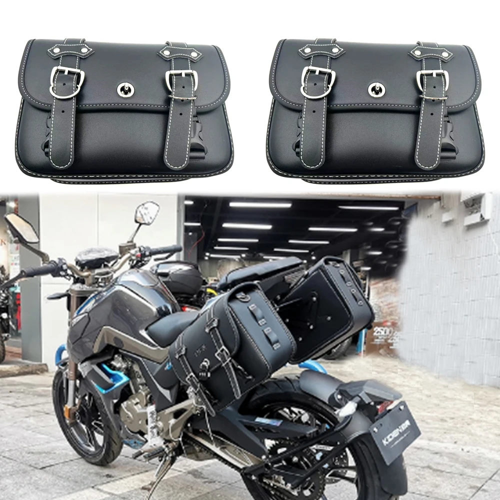 

Adventure Motorcycle Box Rack Side Bag Luggage Rack Travel Place Waterproof Bag FOR ZONTES ZT 125-U U-125 155-U U-155 125 U