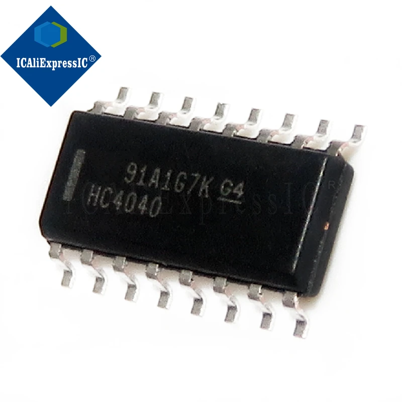 10pcs/lot New original authentic 74HC4040D 74HC4040 SOP-16 binary counter In Stock