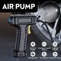 120W Portable Car Inflator Pump High Power Wired/Wireless Electric Pump Air Compressor for Car Motorcycle Bicycle Inflator