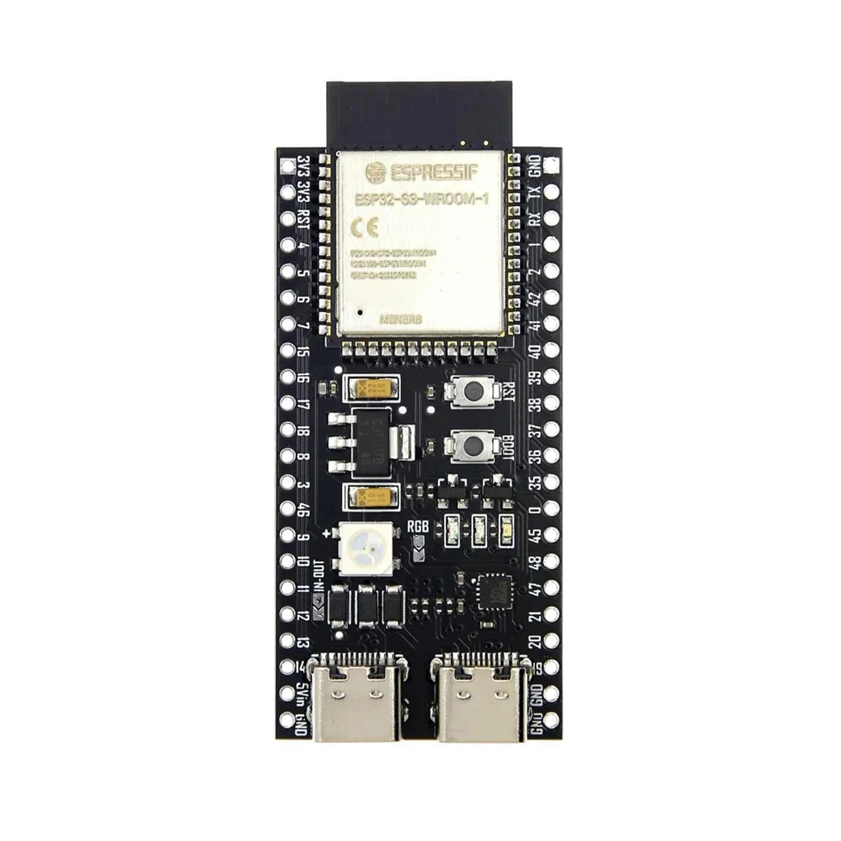 

ABEP-ESP32 ESP32-S3 WiFi + Bluetooth IoT Двойная плата разработки Type-C Основная плата ESP32-C6-DevKitC-1 Макетная плата