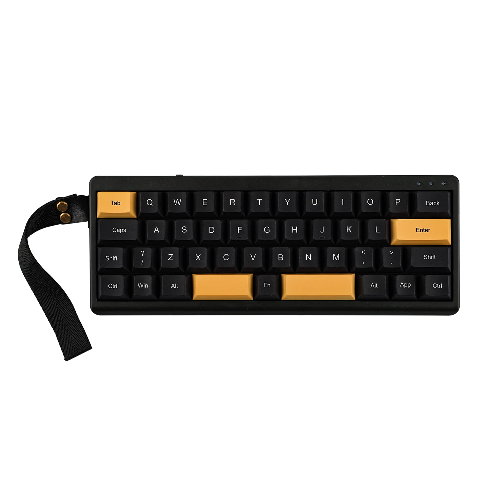 EPOMAKER TH40 ブラック44キーガスケットマウント S78893cafc10d419b93be8c3dc2a9d