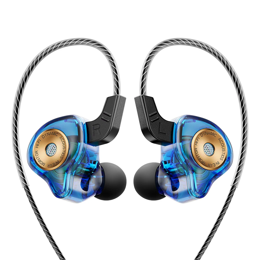 

KZ AK6-Ultra In-ear Earphone Professional Dynamic Driver Headphone HiFi Music Game Headset 3.5mm AUX HD With Micphone Earbuds