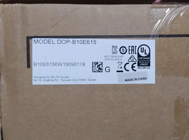 2025 DOP-B10S615 DOP-B10E615 جديد الأصلي دلتا شاشة تعمل باللمس DOP-B الأصلي بقعة حقيقية