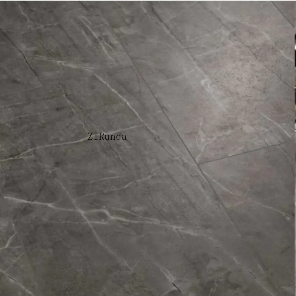 نسخة مخصصة من الحجر نمط الحجر البلاستيكي الأساسية الفاخرة المقاومة للماء أرضية الفينيل لوح خشب PVC #4