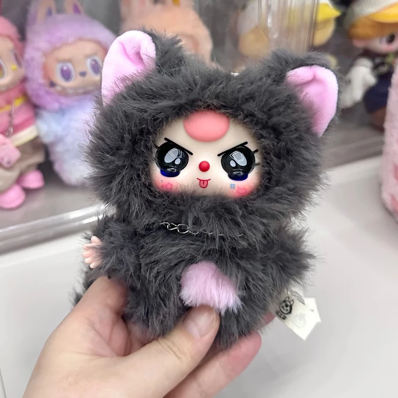 

Baby Three Cat & Dog Series Plush Mystery Surprise Blind Box Trendy Doll Charm Desktop Ornament Birthday Gift