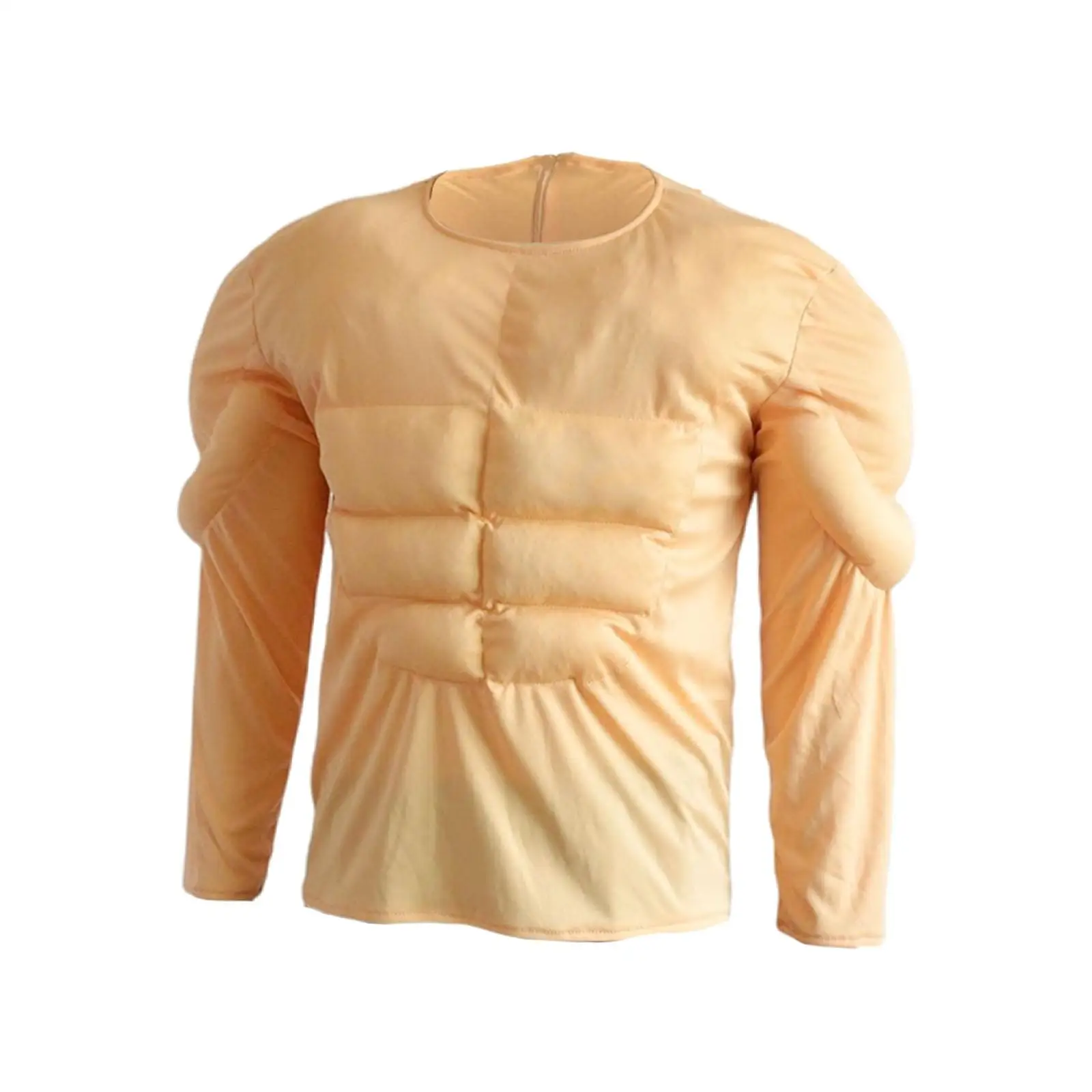

Muscle Shirt Costume,Comfortable Realistic Cosplay with Fake Arm Muscle Body Builder Costume for Party Supplies Role Playing