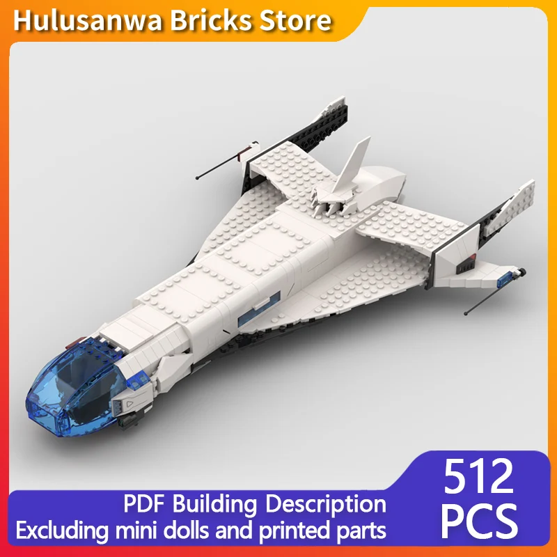 

Classic Vehicle Spaceship Model MOC Building Bricks War Equipment Modular Technology Gifts Holiday Assemble Children Toys Suit