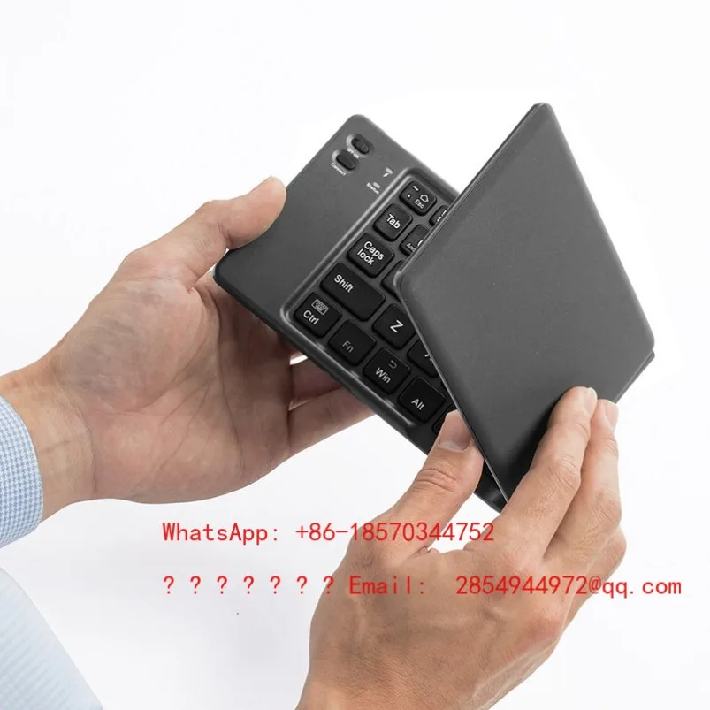 Folding Portable Wireless Bluetooth Keyboard Mobile Phone Tablet Laptop Desktop Universal