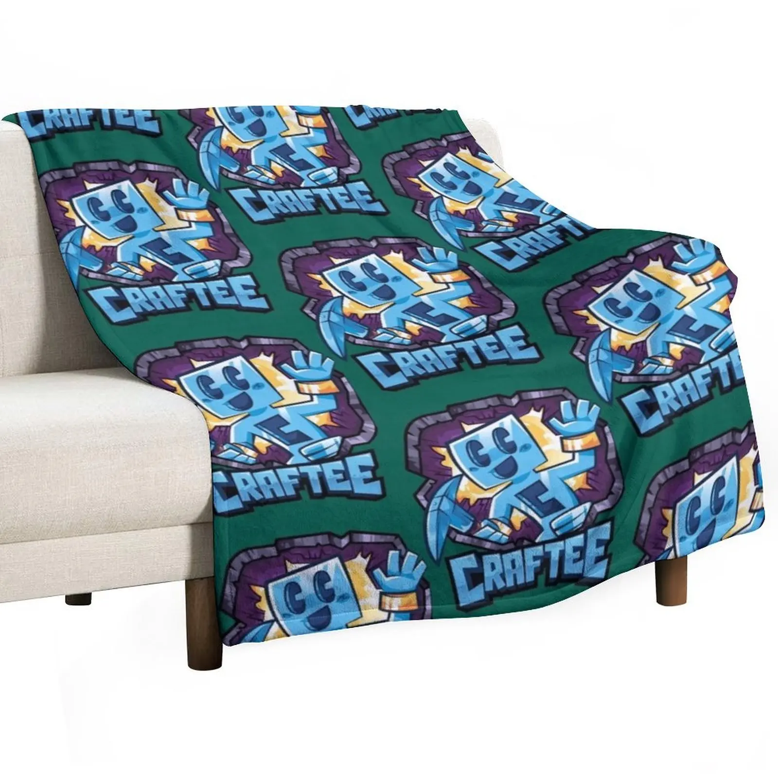 

Cute Craftee Throw Blanket anime Furrys Kid'S Blankets Sofas Of Decoration Blankets