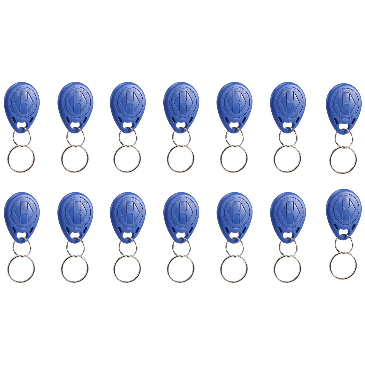 AA84 50 Uds grabable 125KHz RFID llavero tarjeta de identificación de proximidad etiqueta de ficha regrabable T5577 Universal