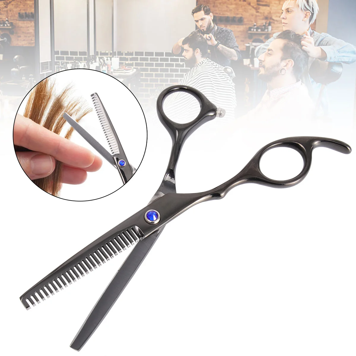 

1 pc 5.5 Inch Hair Cutting Scissor Professional Japanese Stainless Steel Barber Salon Tool For Men Women Hairdressing
