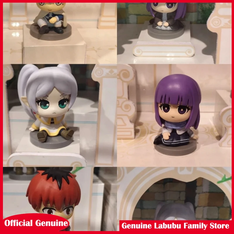 

Новый Eaki Sousou No Frieren Anime Chibi Sitting Blind Box Фигурка-Официальный Frieren Himmel Коллекционный Kawaii Декор Подарок Аниме Вентилятор