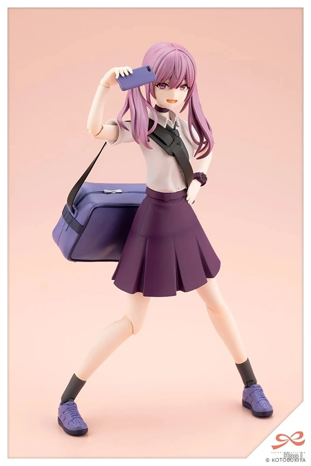 100% в наличии Оригинальная фигурка KOTOBUKIYA SOUSAI SHOJO Koakuma Twin Tail, аниме-фигурка, коллекционная, подарок на день рождения