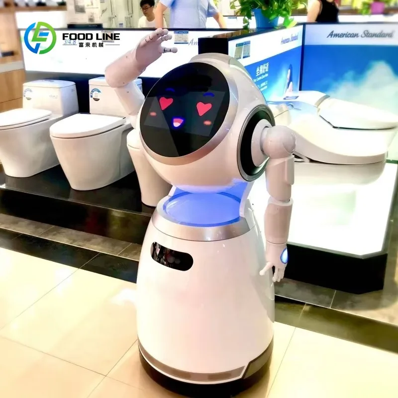 

Intelligent Commercial Hotel Reception Welcome Smart Humanoid Robot Service Robot for Restaurants Reception Robot