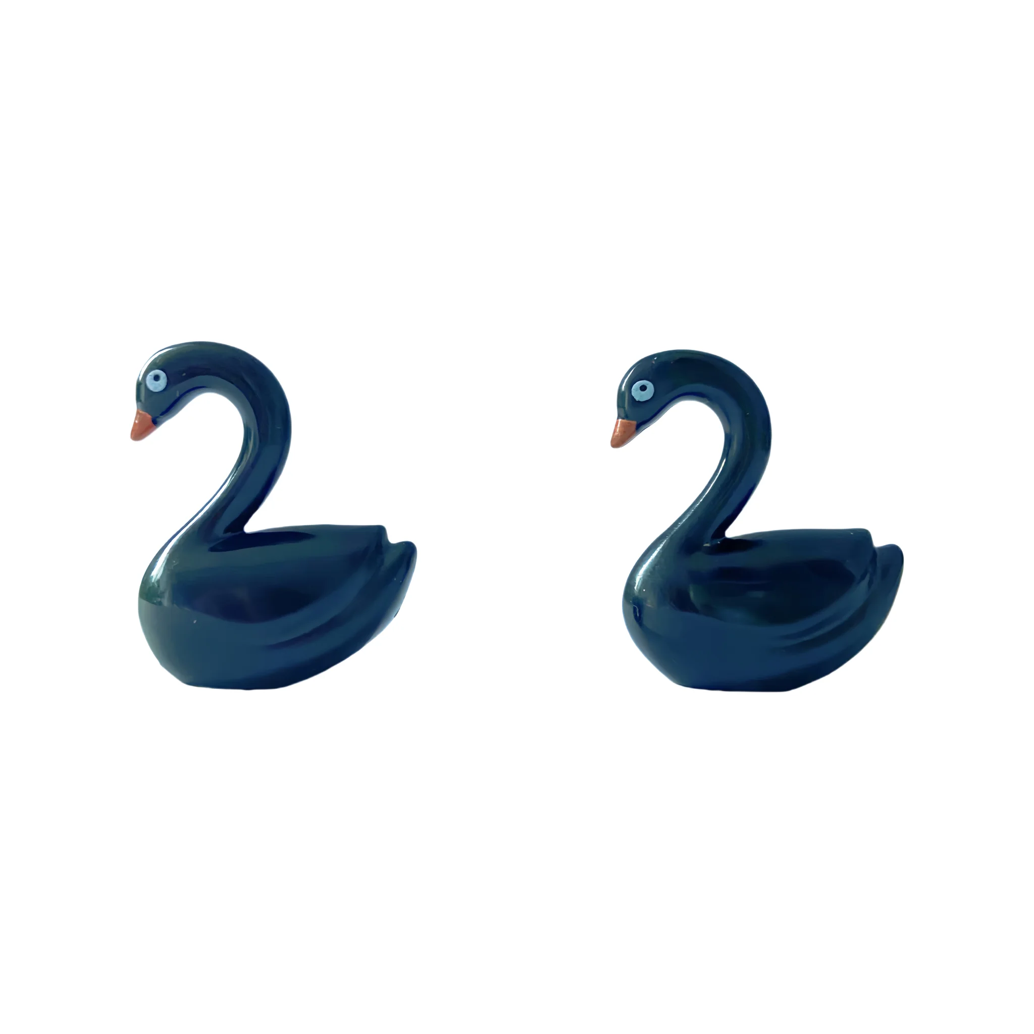 MOC 8 قطعة البجعات اللبنات لتقوم بها بنفسك اللعب البجعة السوداء الأبيض سوان الحيوانات أطقم منمذجة الطوب المتوافق مع العلامات التجارية الكبرى