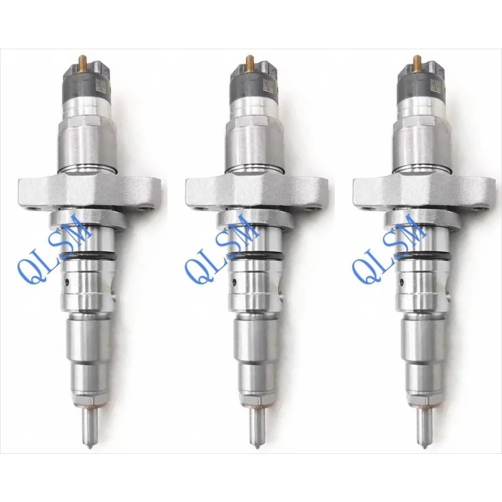

3Pcs 0445120113 Common Rail Diesel Fuel Injector For Cummins ISDe Engine Dongfeng Denon Zhongtong Bus Nozzle 4937065 2855491