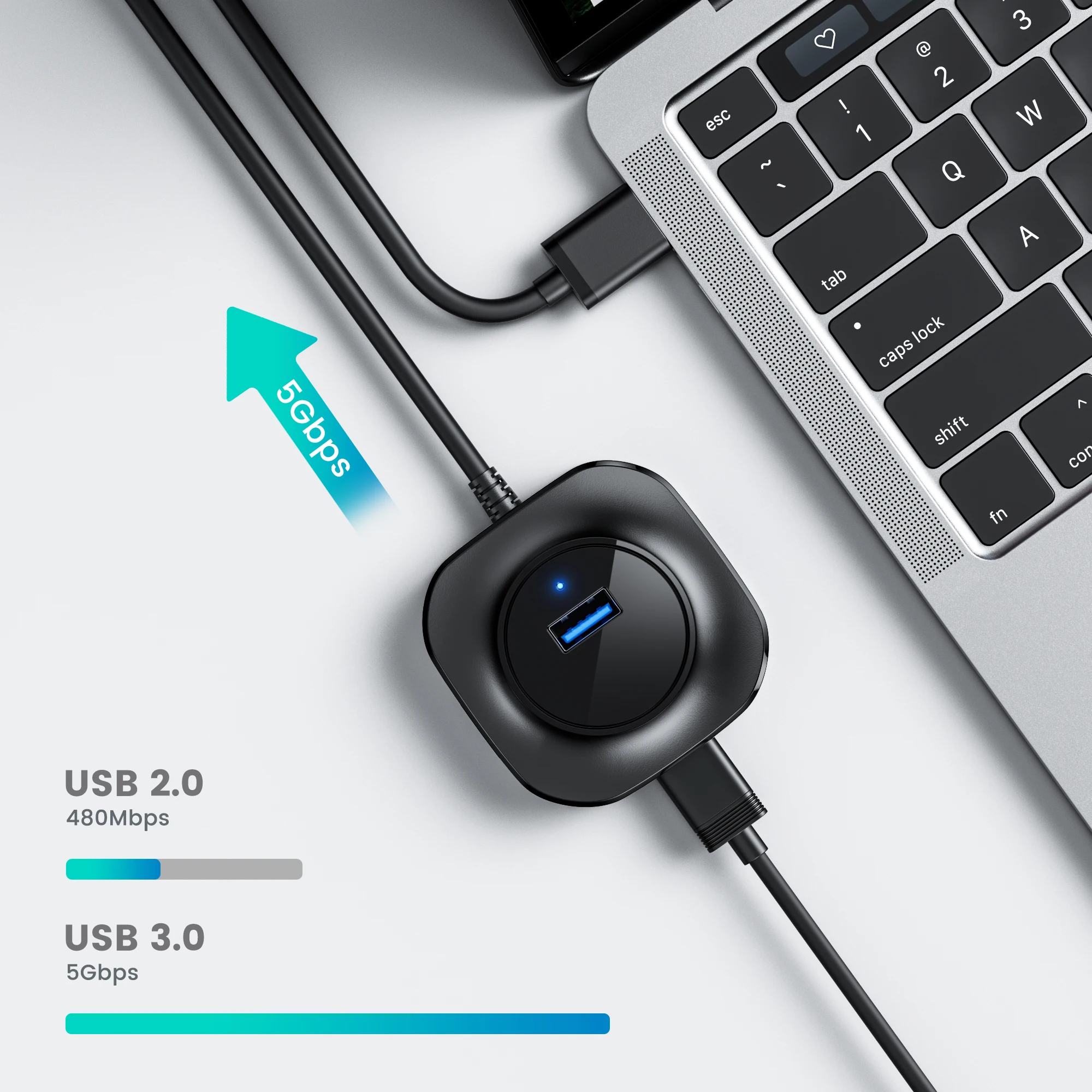 3 0 USB Hub USB 3.0 Splitter Multi USB Several Port Extender Multi-hub 2.0 Usb3.0 Hab Adapter for Home PC Computer Accessories