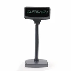 Brand New VFD Customer Display 2 lines 40 Characters with USB port for Resturants Stores Supermarkets POS System