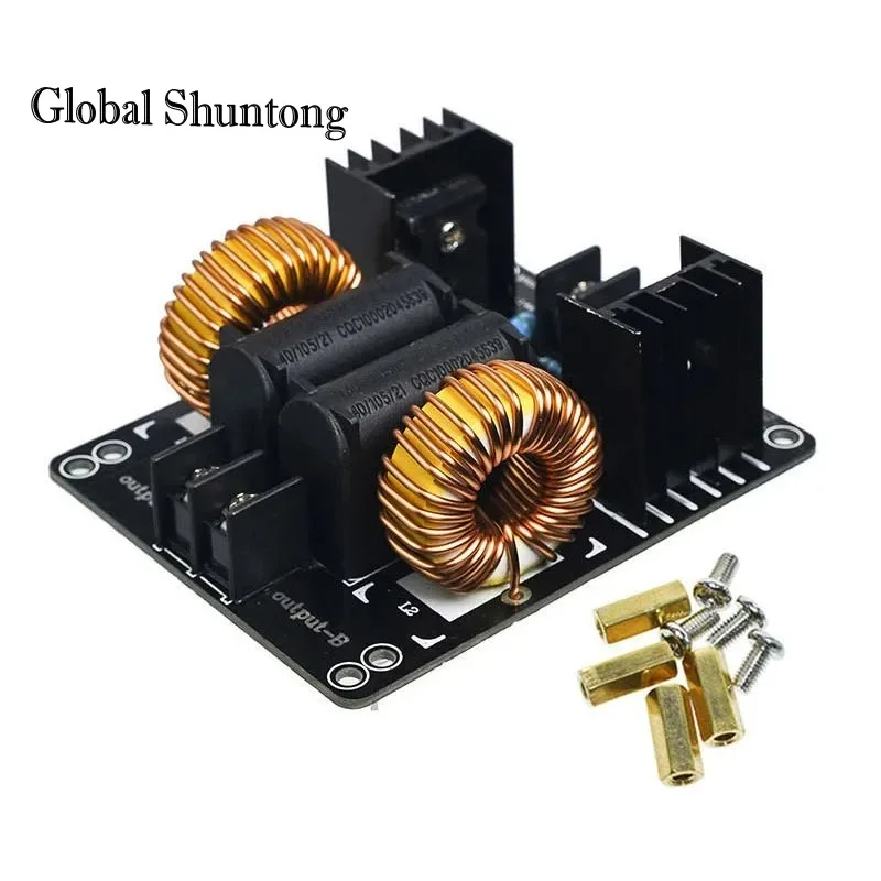 

1Pcs 1000W 24V 20A ZVS Low Voltage Board Heating Module Induction Board Heating Module Flyback Driver Heaters