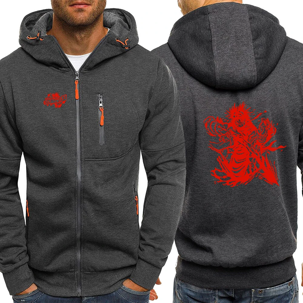 Jujutsu Kaisen CHOSO Men's Zippered Hooded Sweatshirt - Spring/Autumn Edition - Comfortable, High-Quality Hooded Sweatshirt