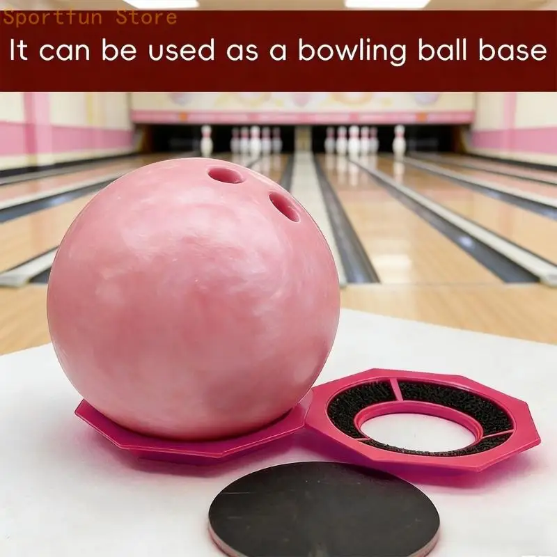 Professional Bowling Ball Sandpaper Base Bowling Resurfacing Sanding Pad for Consistent Grip And Control X7JD