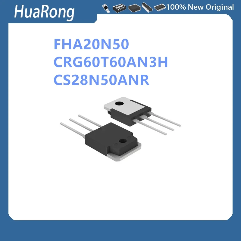 Nuevo Lote de 10 Piezas FHA20N50 20N50 CRG60T60AN3H G60T60AN3H CS28N50ANR CS28N50